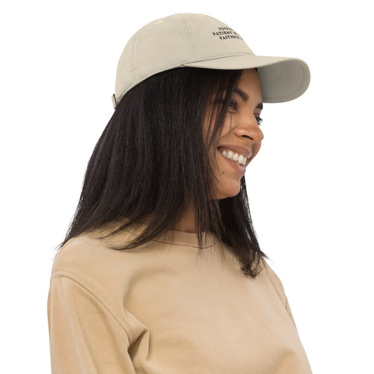 "Joyful in Hope" Organic Cotton Hat